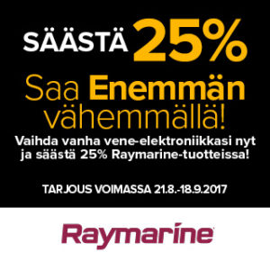 Raymarine vaihtokampanja 2017